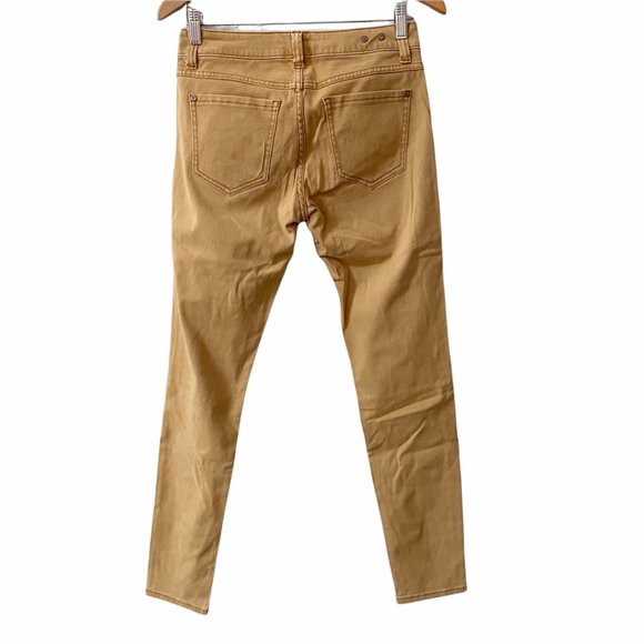 CAbi Ruby Gold Skinny Jeans Women's Size 2 Stretch Casual - Picture 3 of 9